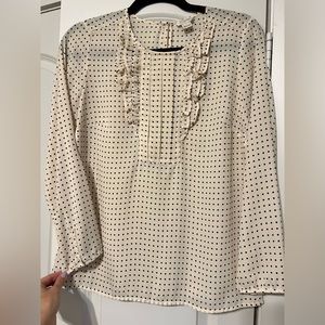 Polka Dot JCREW Top